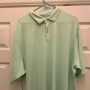 Peter Millar Shirt Size XXL light green
